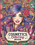 Cosmetics Coloring Book