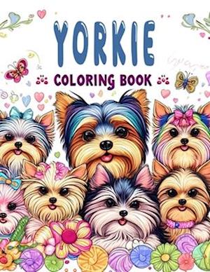 Yorkie Coloring book