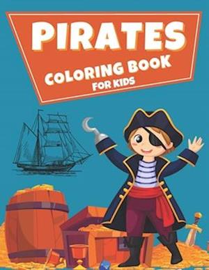 Pirates Coloring book for kids