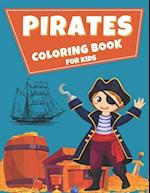 Pirates Coloring book for kids