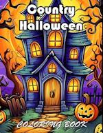 Country Halloween Coloring Book