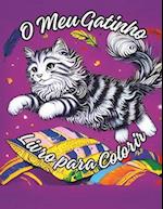 O Meu Gatinho - Livro para Colorir