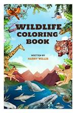 Wildlife Coloring Book For Kids