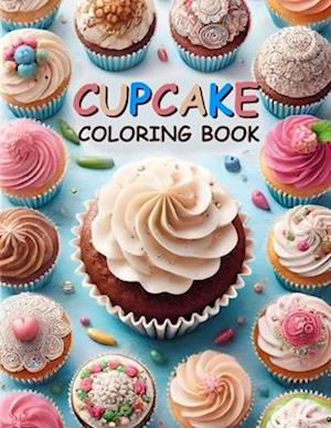 Cupcake Coloring Book