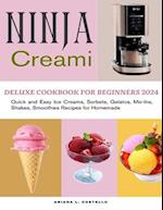 Ninja Creami Deluxe Cookbook for Beginners 2024