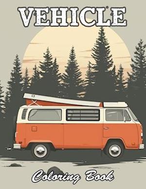 Vehicle Coloring Book