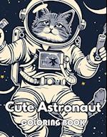 Cute Astronaut Coloring Book