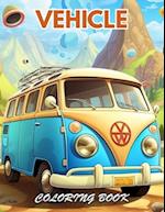 Vehicle Coloring Book