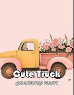 Cute Truck Coloring Book