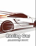 Racing Car Coloring Book