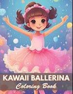 Kawaii Ballerina Coloring Book