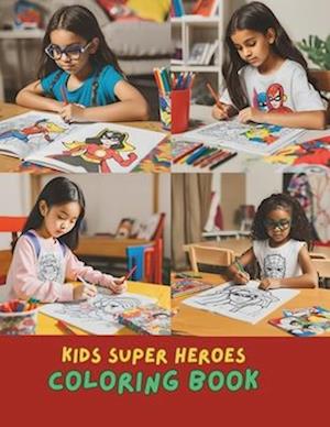 Epic Superheroes Coloring Book for Kids