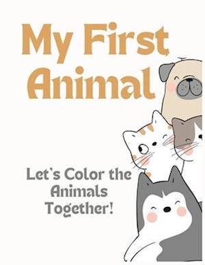 My First Animal Coloring Book