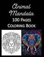 Animal Mandalas Coloring Book