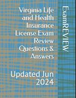 Virginia Life and Health Insurance License Exam Review Questions & Answers