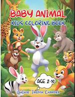 Baby Animal Kids Coloring Book