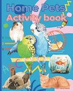 Home Pets Activity book