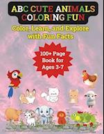 ABC Cute Animals Coloring Fun