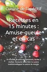 Recettes en 15 minutes