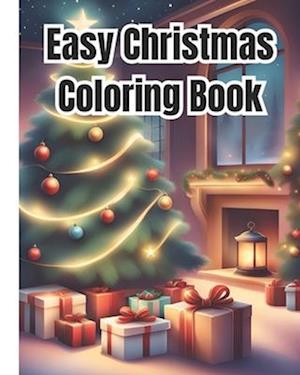 Easy Christmas Coloring Book