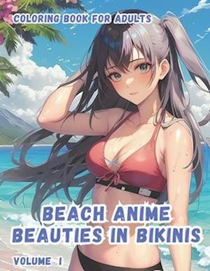 Beach Anime Beauties in Bikinis