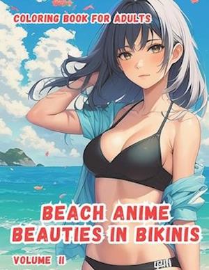 Beach Anime Beauties in Bikinis