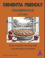 Dementia Coloring Book - Autumn