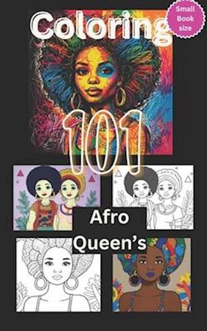 Coloring 101 Afro Queen's