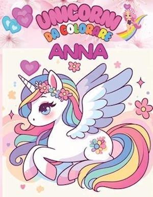 Unicorni Da Colorare Per Anna