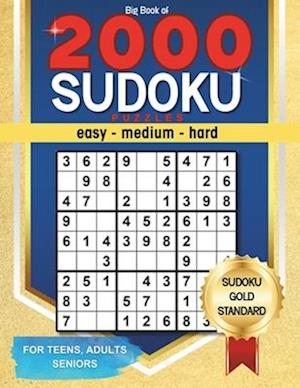 Big Book of 2000 Sudoku Puzzles