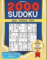 Big Book of 2000 Sudoku Puzzles