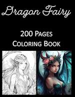 Dragon Fairy Coloring Book