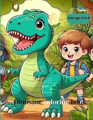 Dinosaur Coloring Book