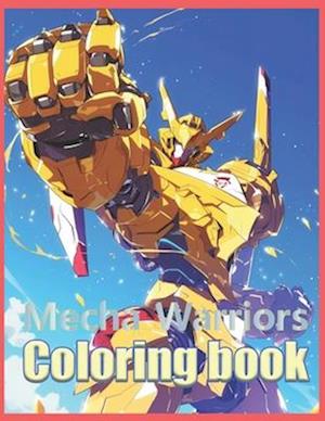 Mecha warriors coloring book