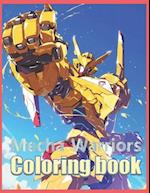 Mecha warriors coloring book