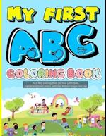 My First ABC Coloring Book for Toddlers (Alphabets - A to Z)