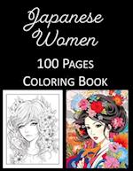 Japanese Women Coloring Book