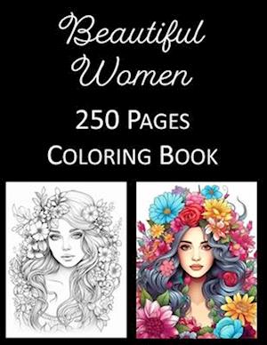 Beautiful Women Coloring Book