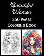 Beautiful Women Coloring Book