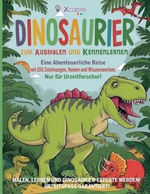 Dinosaurier zum Ausmalen und Kennenlernen