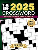 The Big Crossword Puzzle Book for Adults and Seniors