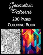 Geometric Patterns Coloring Book