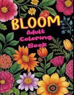 Bloom Adult Coloring Book