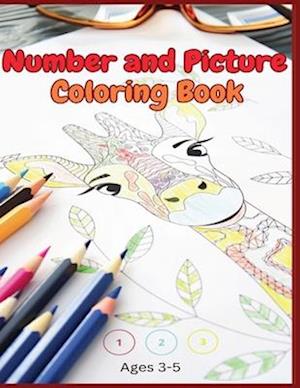 Number and Picture Coloring Book