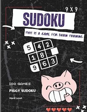 Sudoku 9x9 Hard Level 100 games Letter Size (8.5 x 11)