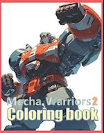 Mecha warriors2 coloring book