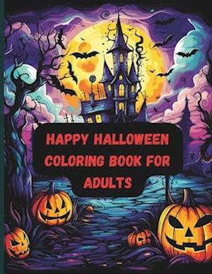 Happy Halloween Coloring Book