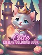 Cute cats coloring book for kids