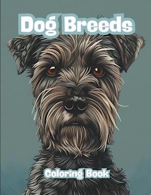 Dog Breeds Coloring Book