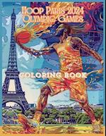 Hoop Paris 2024 Olympic Games coloring Book